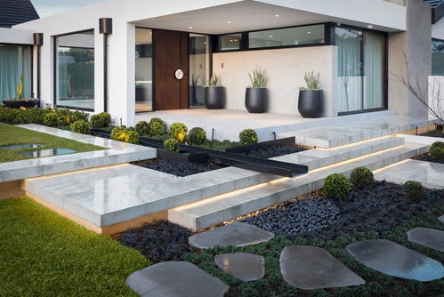 現(xiàn)代庭院設(shè)計,處處呈現(xiàn) 高級感 ,每一個都市人的理想休閑場所