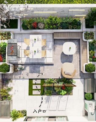 50㎡左右庭院花園如何設(shè)計?雖然面積很小,也要做到小而精致