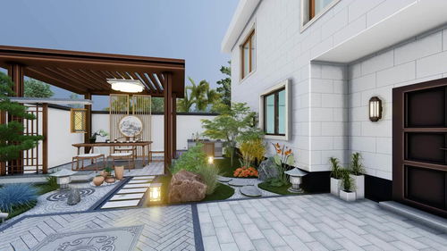 新中式花園,庭院景觀,別墅花園,公共景觀設計 貴州美嘉園林