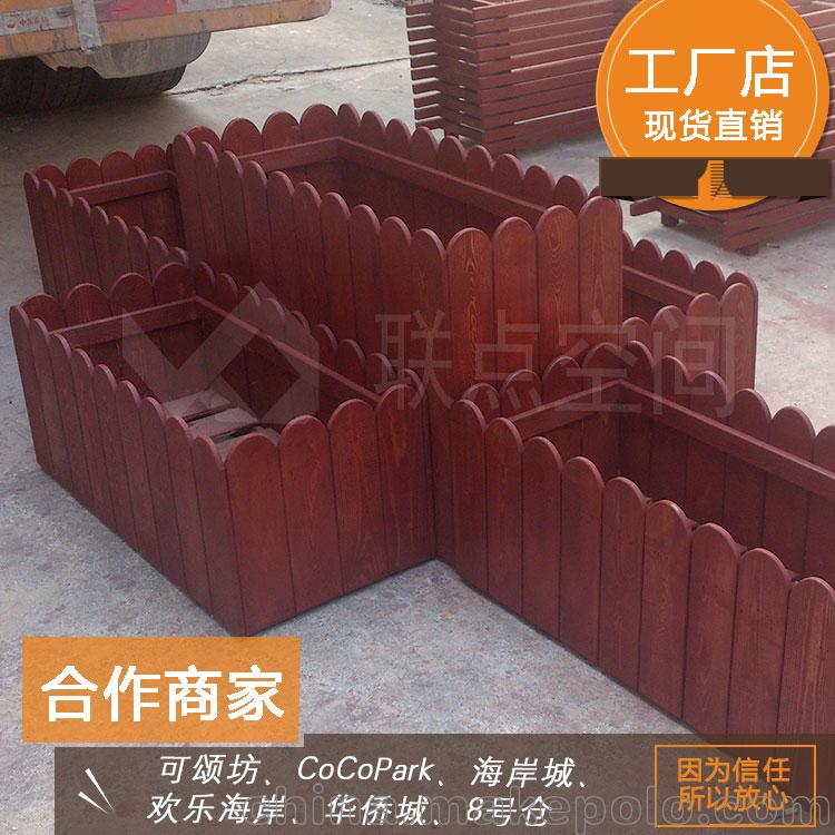 優質防腐木花箱 廠家直銷戶外陽臺庭院種植花盆花箱花槽定制